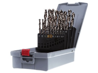 Frontansicht Bosch Power Tools 2608587018 Metallbohrer-Set 25-tlg HSS-Co 