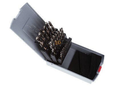 Ansicht oben links Bosch Power Tools 2608587018 Metallbohrer-Set 25-tlg HSS-Co 