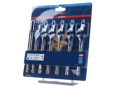 Frontansicht Bosch Power Tools 2608900334 Flachfr�sbohrerset 16/18/20/22/25/32mm 
