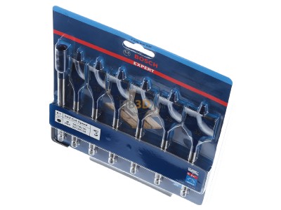 Ansicht oben vorne Bosch Power Tools 2608900334 Flachfr�sbohrerset 16/18/20/22/25/32mm 
