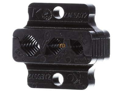 Ansicht hinten Klauke ZAE5072 Presseinsatz 2*6 - 2*16 qmm 