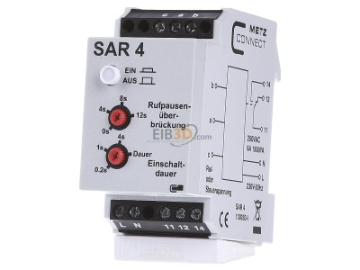 Frontansicht Metz SAR 4 Anschaltrelais 