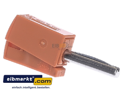 Ansicht hinten WAGO Kontakttechnik 215-111 Bananenstecker farbig sortiert 