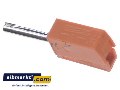 Ansicht oben vorne WAGO Kontakttechnik 215-111 Bananenstecker farbig sortiert 