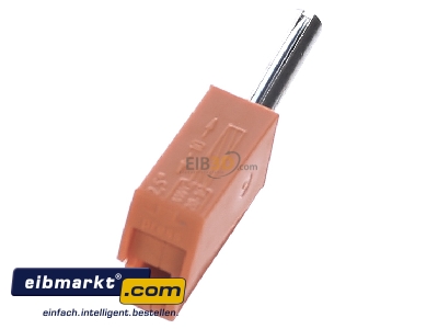 Ansicht oben rechts WAGO Kontakttechnik 215-111 Bananenstecker farbig sortiert 
