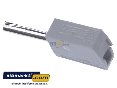 View up front WAGO Kontakttechnik 215-811 Test plug terminal block
