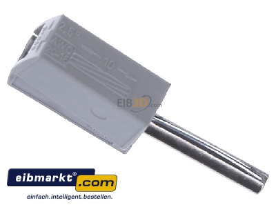 Top rear view WAGO Kontakttechnik 215-811 Test plug terminal block
