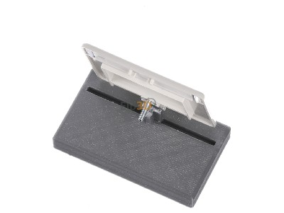 Ansicht oben hinten Rutenbeck ZSt UM-MA 2 pws Zentralplatte 2-fach,pws RAL1013 