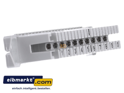 View on the left 3M Telecommunications 79101-510 00 Connection strip LSA Plus connection 
