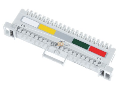 Ansicht oben hinten 3M DE620045695 LSA-Plus2 Anschluleiste f.10DA m.Farbcode 79101-511 00