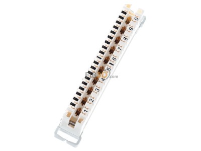 Ansicht oben links 3M DE620045729 LSA-Plus2 Trennleiste f.10DA ohne Farbcode 79103-510 00