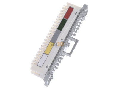 Ansicht oben rechts 3M 79103-511 00 LSA-Plus2 Trennleiste f.10DA mit Farbcode 