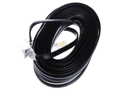 Ansicht oben rechts Wentronic 50323 RJ12 Anschlukabel 10m,sw,St/St 