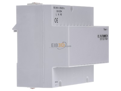 Ansicht links Rutenbeck SVR 52 V PoE+ PoE-Spannungsversorgung REG 48W fr 3PoE 