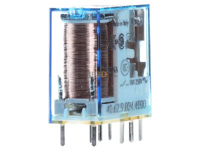 View on the left Finder 40.62.9.024.4000 Switching relay 
