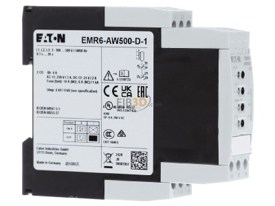 View on the left Eaton EMR6-AW500-D-1 Phase monitoring relay 300...500V 
