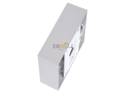 Ansicht oben rechts EVN LPQD120102 LED-Anbaupanel 3000K IP20 ws 