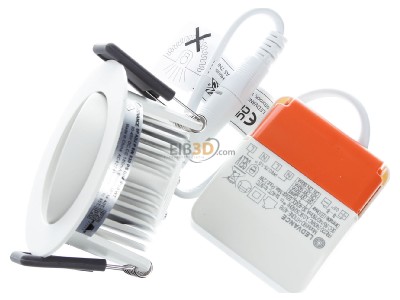 Ansicht oben rechts Ledvance SPADJP8W930PSDIP20WT LED-Einbaustrahler 930, dim, ws 