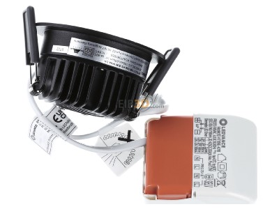 Ansicht oben hinten Ledvance SPFIXP8W930PSDIP44BK LED-Einbaustrahler 930, dim, sw 
