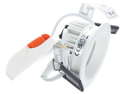 Ansicht oben links Ledvance SPFIXP8W930PSDIP44WT LED-Einbaustrahler 930, dim, ws 