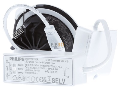 Ansicht hinten Philips Licht RS071B 5S #20882700 LED-Downlight 827/830/840 