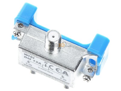 View up front Wisi DM12A Tap-off and distributor 2 output(s) 
