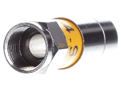 Front view Wisi DV15N F plug connector 
