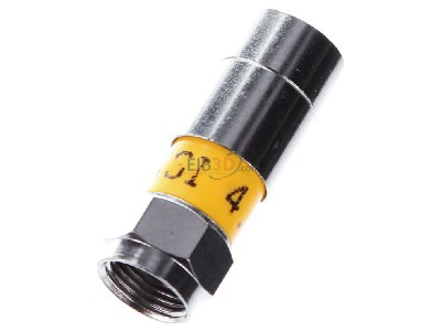 View up front Wisi DV15N F plug connector 

