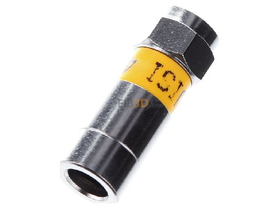Top rear view Wisi DV15N F plug connector 
