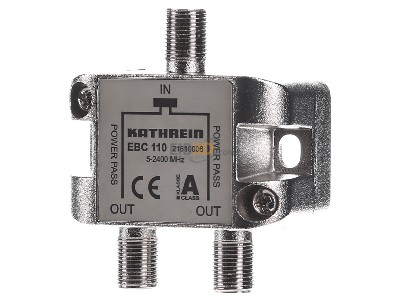 Front view Kathrein EBC 110 Tap-off and distributor 0 branch(es) 
