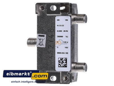 Ansicht hinten Kathrein EXR 121 DiSEqC-Umschaltmatrix 2 auf 1 F-Anschlsse 