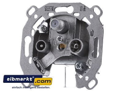 Frontansicht Televes (Preisner) SD33ST-DC Durchgangsdose 3-fach Stecktechnik AD 10dB 