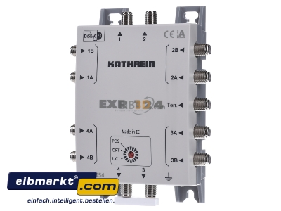 Front view Kathrein EXR 124 Multi switch for communication techn.
