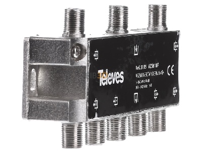 View on the left Televes AZS 618 F Tap-off and distributor 6 branch(es) 
