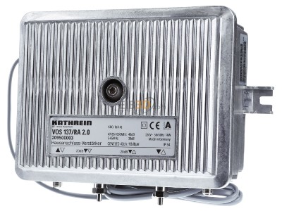 Front view Kathrein VOS 137/RA 2.0 CATV-amplifier 
