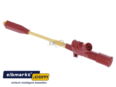 Ansicht oben vorne SKS Kontakttechnik KLEPS 2800 rt Klemm-Prfspitze 