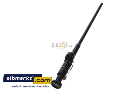 Ansicht oben links SKS Kontakttechnik KLEPS 30 sw Klemm-Prfspitze 