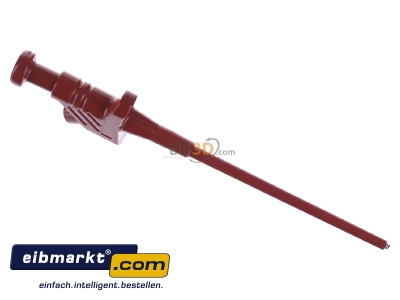 Ansicht oben vorne SKS Kontakttechnik KLEPS 30 rt Klemm-Prfspitze 