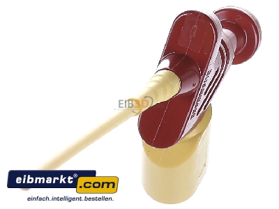 Ansicht oben links SKS Kontakttechnik KLEPS 250 rt Klemm-Prfspitze 