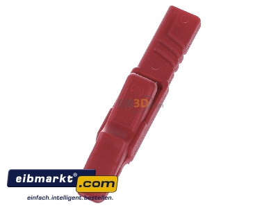Ansicht oben links SKS Kontakttechnik AK 2 S rt Abgreifklemme 