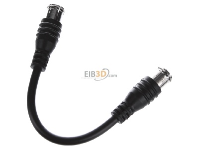 Top rear view Kathrein EVL 165 Coax patch cord F connector 0,16m 
