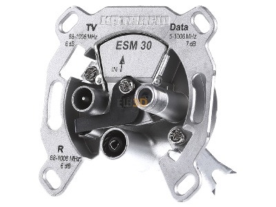 Front view Kathrein ESM 30 Antenna end socket for antenna 
