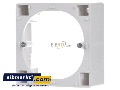 Front view Kathrein ESZ 50 Surface mounted housing 1-gang white
