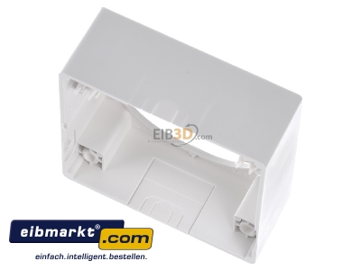 Top rear view Kathrein ESZ 50 Surface mounted housing 1-gang white
