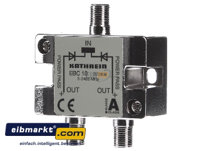 Frontansicht Kathrein 272859 Verteiler 2f. EBC 10
