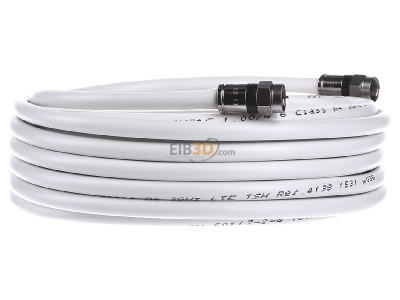 View on the left Televes FS-FS 2050 Coax patch cord F connector 5m 
