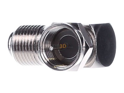Front view Wisi DV53 F angled plug/bus coupler 
