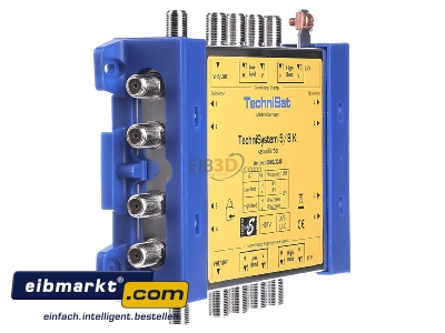 Ansicht links TechniSat 0000/3248 Multischalter TechniSystem 5/8K 