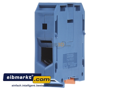 Ansicht links Phoenix Contact 3244601 Durchgangsklemme 16-95qmm blau UKH 70 BU