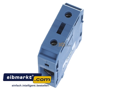 Ansicht oben links Phoenix Contact 3244601 Durchgangsklemme 16-95qmm blau UKH 70 BU